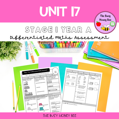 Stage 1 Year A Differentiated Maths Assessment Unit 17