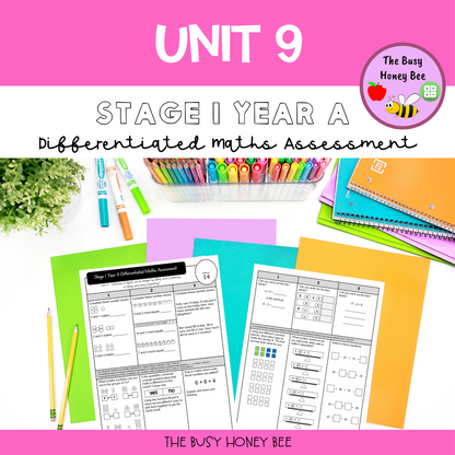 Stage 1 Year A Differentiated Maths Assessment Unit 9