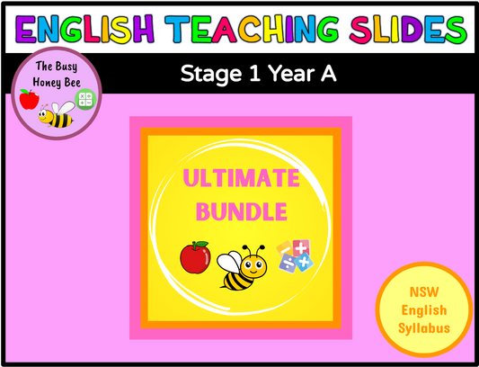 Stage 1 Year A Ultimate English Teaching Slides Mega Bundle