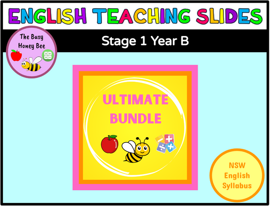 Stage 1 Year B Ultimate English Teaching Slides Mega Bundle