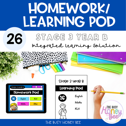 Stage 3 Year B Homework/Learning Pod 26