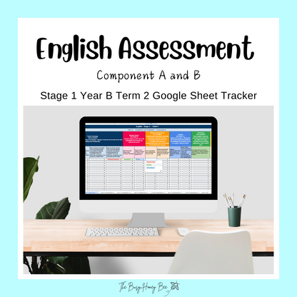 Stage 1 Year B NSW English Assessment Term 2 Mega Bundle
