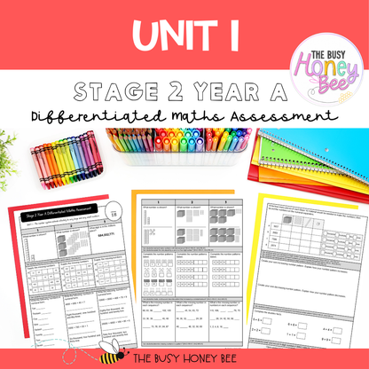 Stage 2 Year A Differentiated Maths Assessment Unit 1