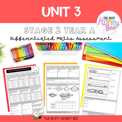 Stage 2 Year A Differentiated Maths Assessment Unit 3