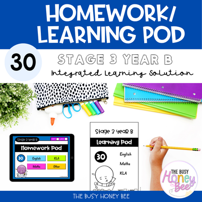 Stage 3 Year B Homework/Learning Pod 30