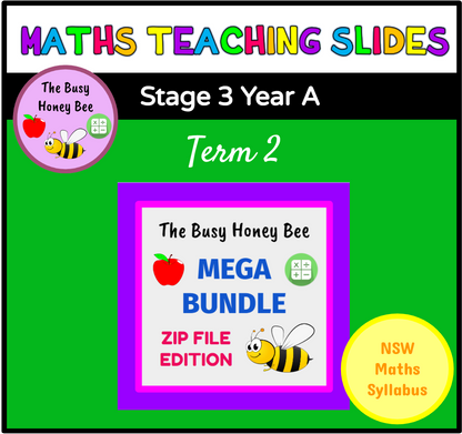 Stage 3 Year A Term 2 Maths Mega Bundle