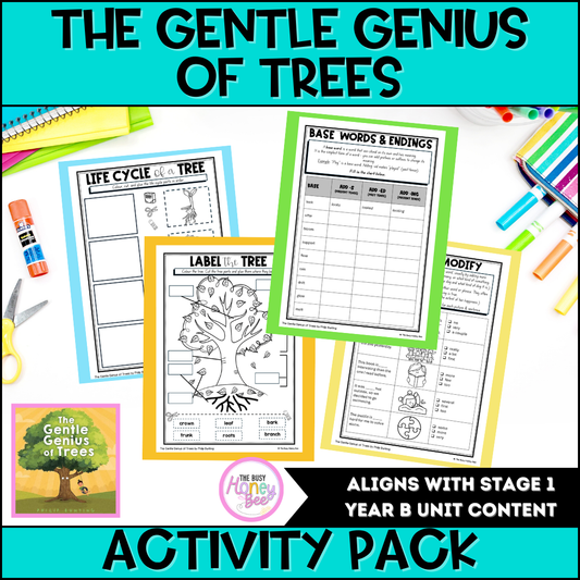 The Gentle Genius of Trees Activity Pack