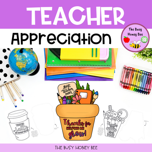 Teacher Appreciation Day Craft and Card Kit