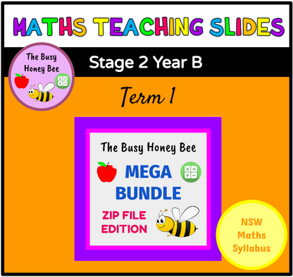 Stage 2 Year B Term 1 Maths Mega Bundle