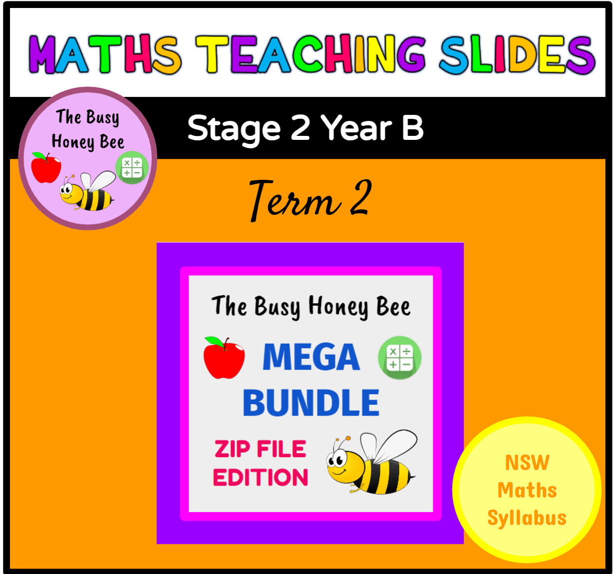 Stage 2 Year B Term 2 Maths Mega Bundle