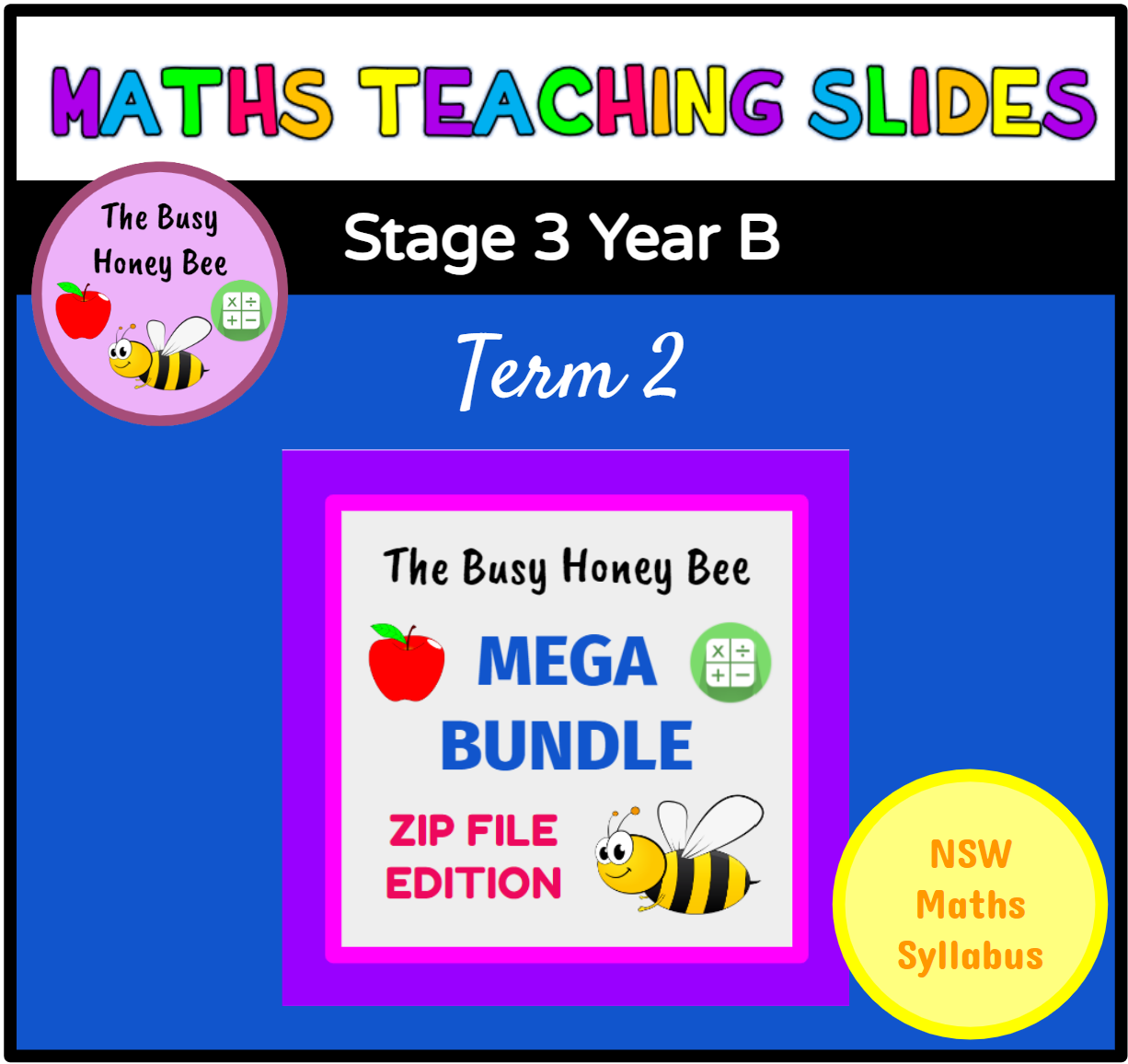 Stage 3 Year B Term 2 Maths Mega Bundle