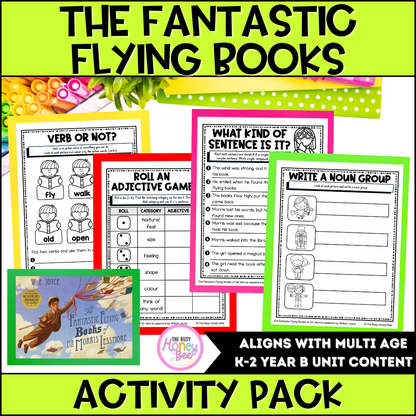 The Fantastic Flying Books of Mr Morris Lessmore by William Joyce Activity Pack