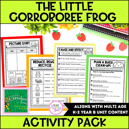 The Little Corroboree Frog Activity Pack