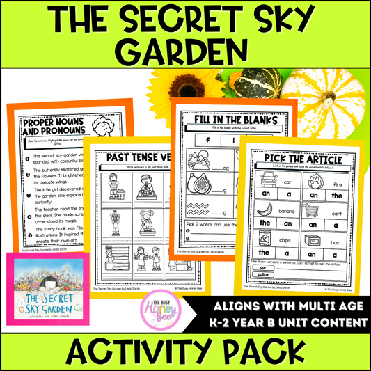 The Secret Sky Garden by Linda Sarah Activity Pack