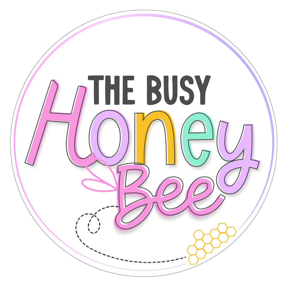 The Busy Honey Bee Logo