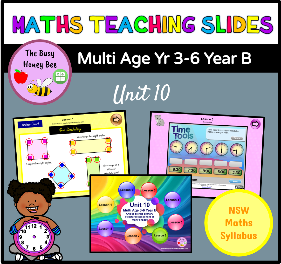 Multi Age 3-6 Year B Unit 10 Maths Teaching Slides