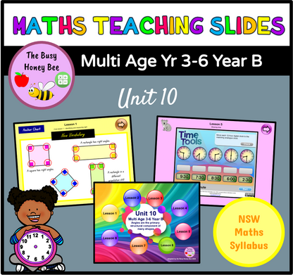 Multi Age 3-6 Year B Unit 10 Maths Teaching Slides