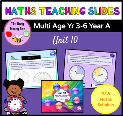 Multi Age 3-6 Year A Term 2 Maths Teaching Slides Mega Bundle