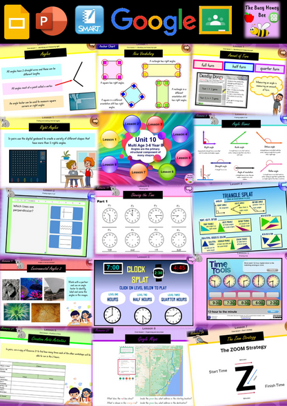 Multi Age 3-6 Year B Unit 10 Maths Teaching Slides