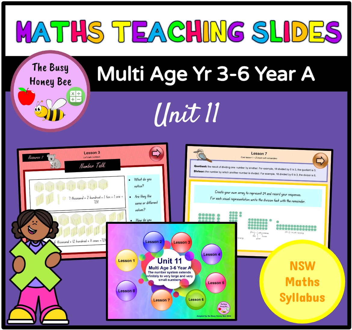 Multi Age 3-6 Year A Unit 11 Maths Teaching Slides