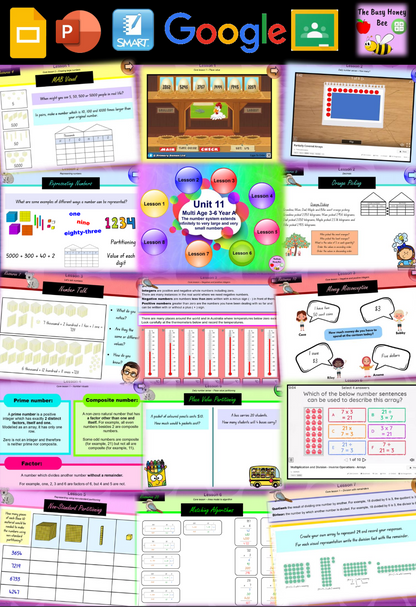 Multi Age 3-6 Year A Unit 11 Maths Teaching Slides