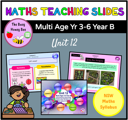 Multi Age 3-6 Year B Unit 12 Maths Teaching Slides