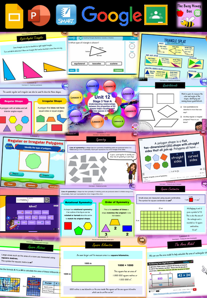 Stage 3 Year A Unit 12 Maths Teaching Slides