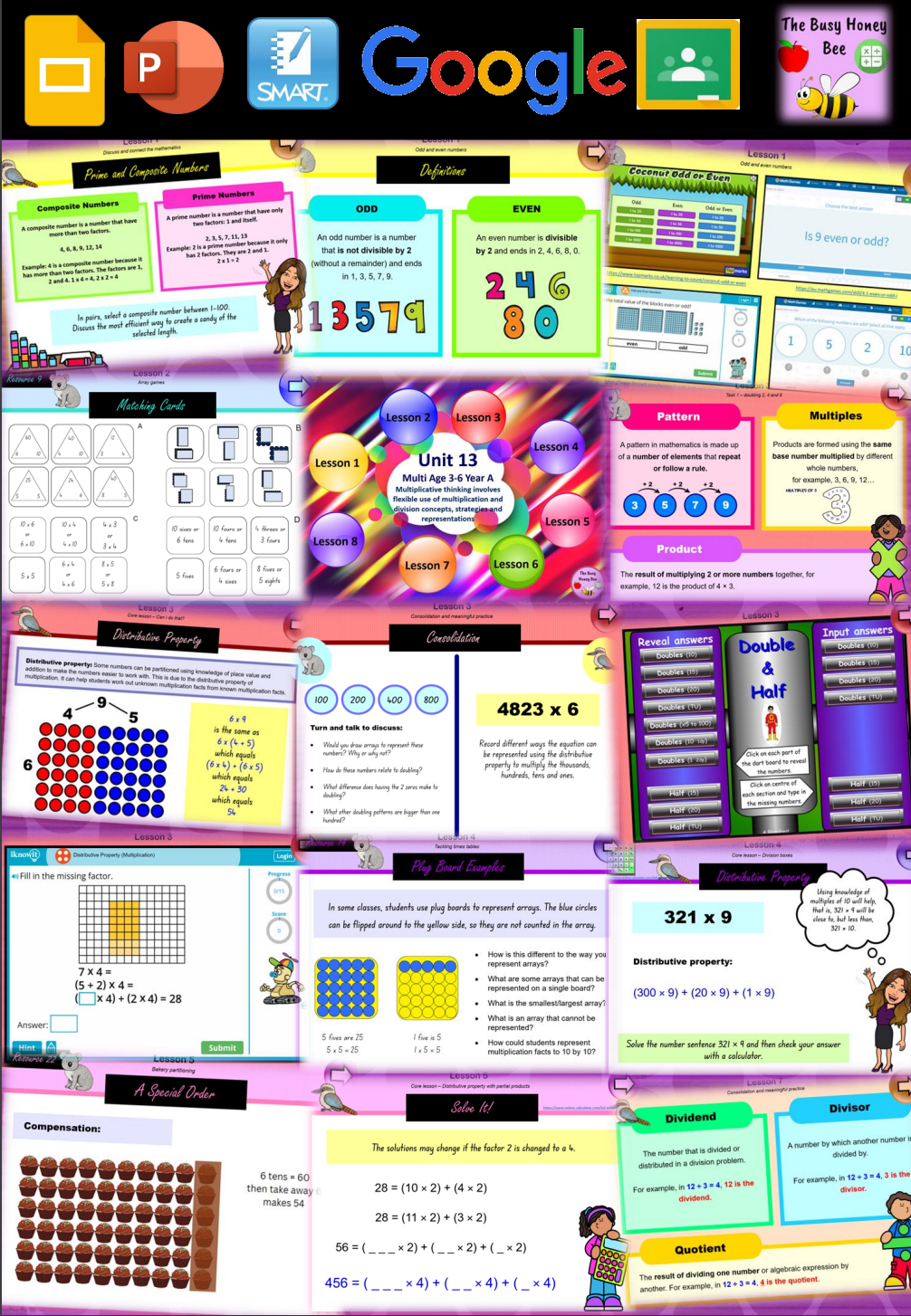 Multi Age 3-6 Year A Unit 13 Maths Teaching Slides