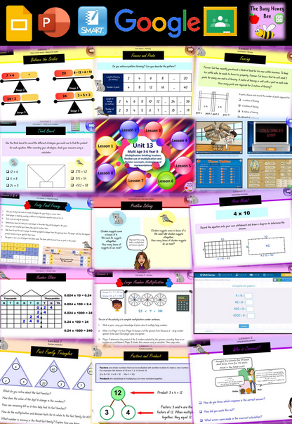 Multi Age 3-6 Year B Unit 13 Maths Teaching Slides