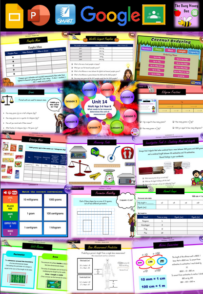 Multi Age 3-6 Year B Unit 14 Maths Teaching Slides