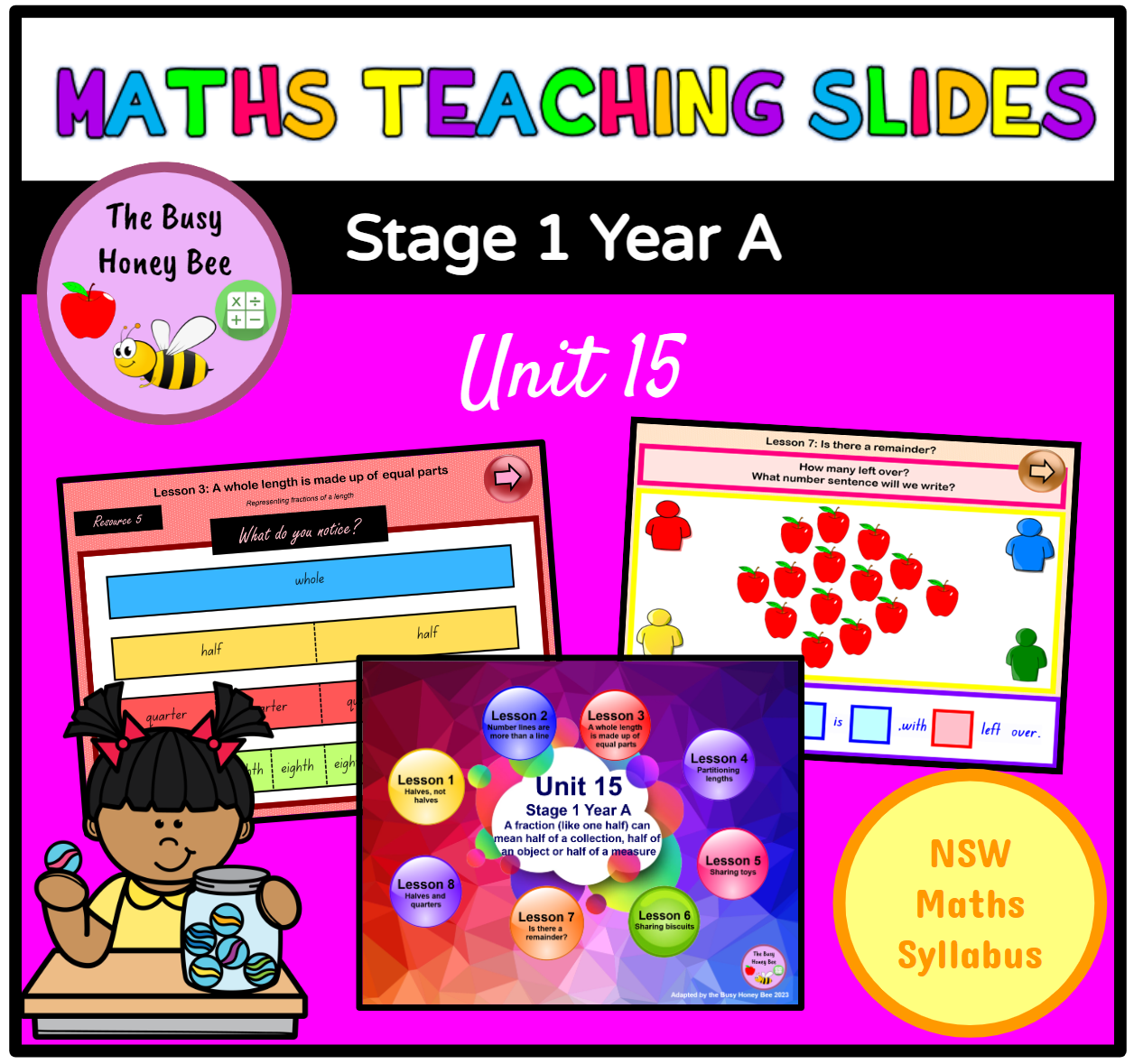 Stage 1 Year A Unit 15 Maths Teaching Slides