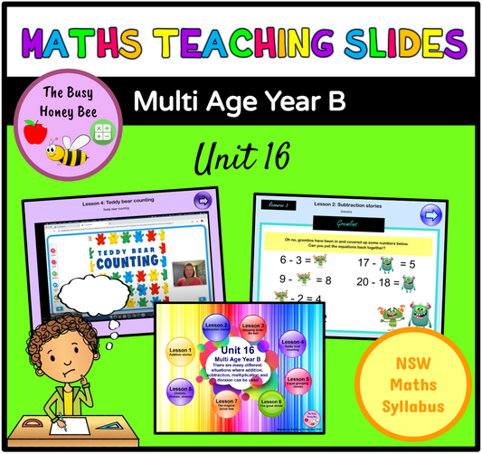 Multi Age Year B Unit 16 Maths Teaching Slides