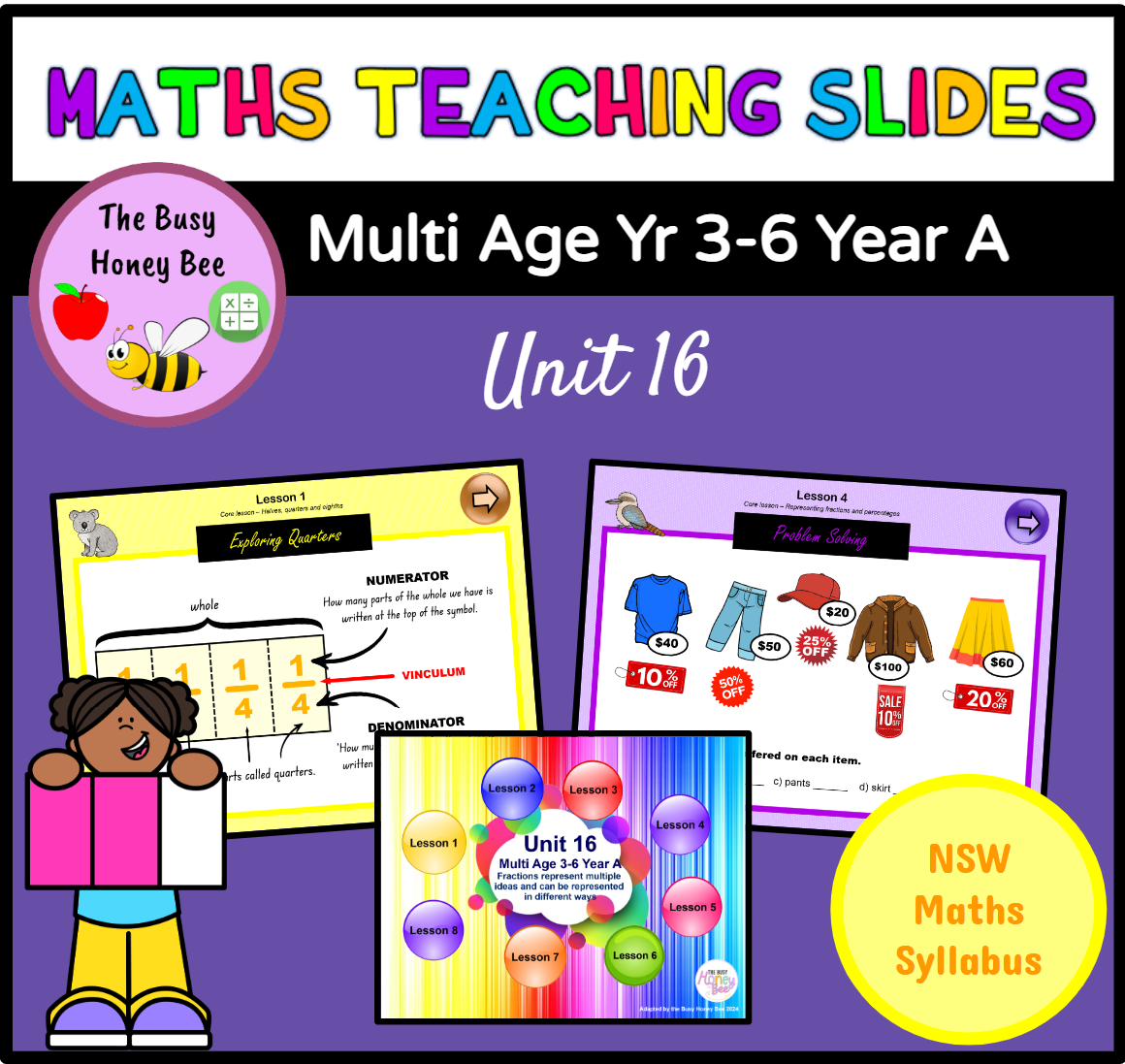 Multi Age 3-6 Year A Unit 16 Maths Teaching Slides