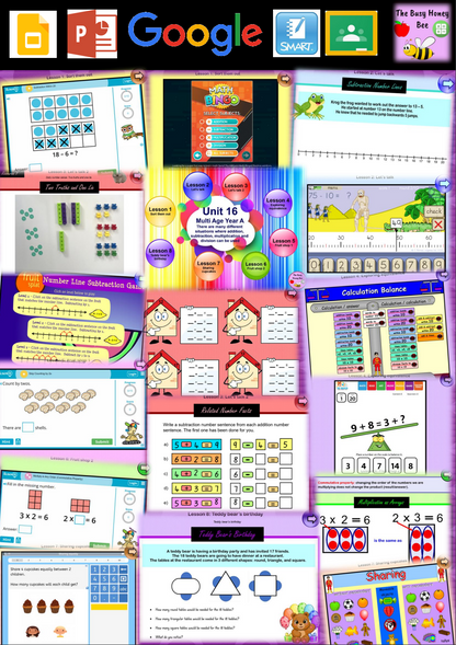 Multi Age Year A Unit 16 Maths Teaching Slides