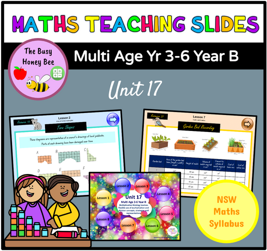 Multi Age 3-6 Year B Unit 17 Maths Teaching Slides