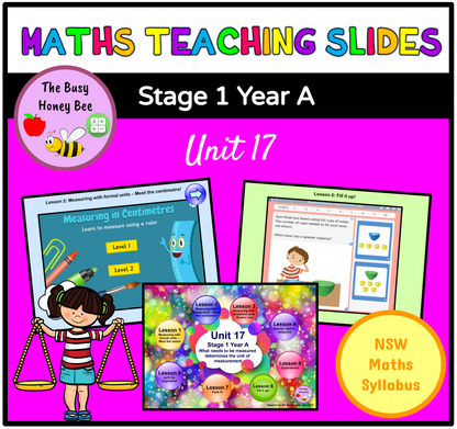 Stage 1 Year A Unit 17 Maths Teaching Slides