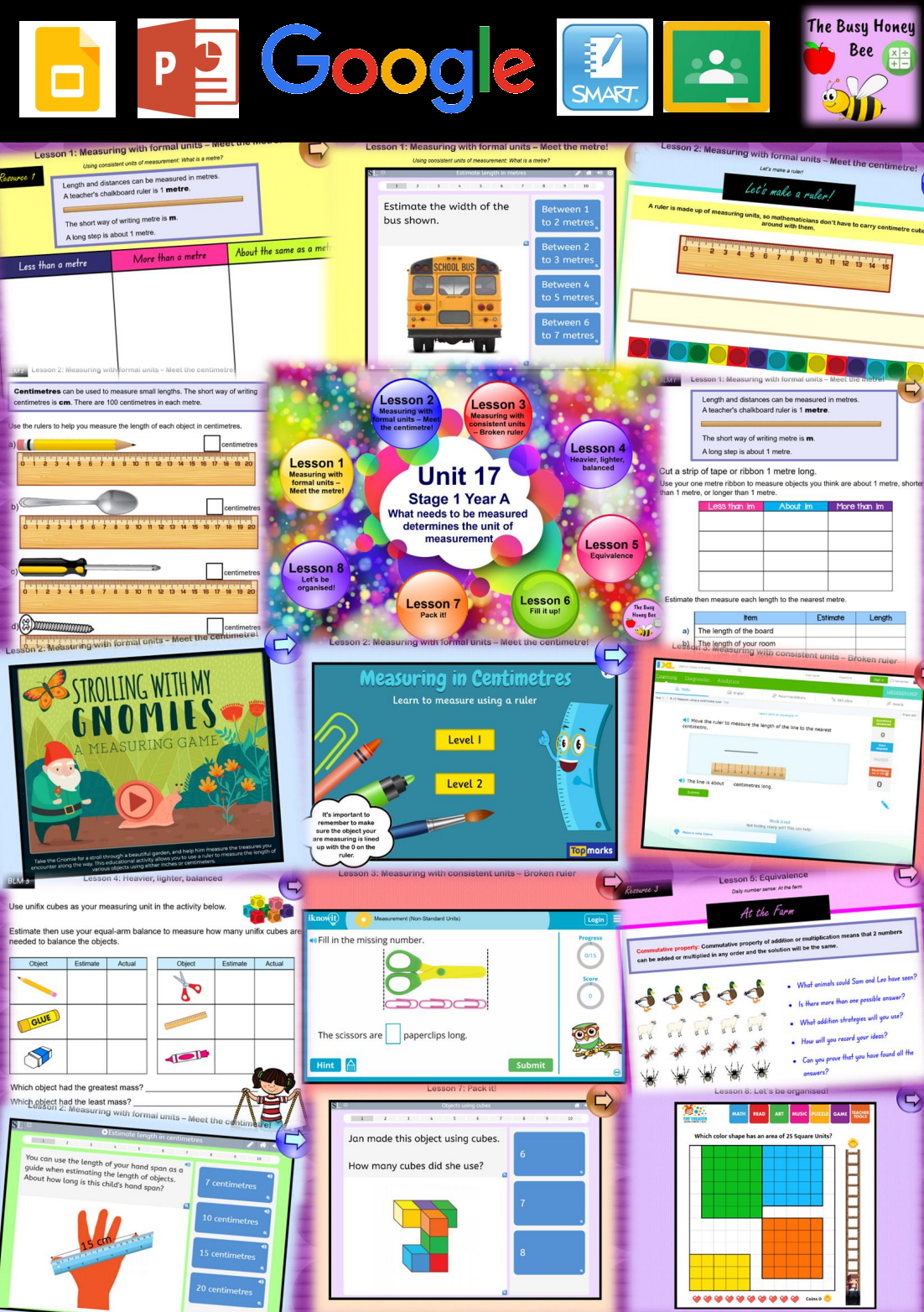 Stage 1 Year A Unit 17 Maths Teaching Slides