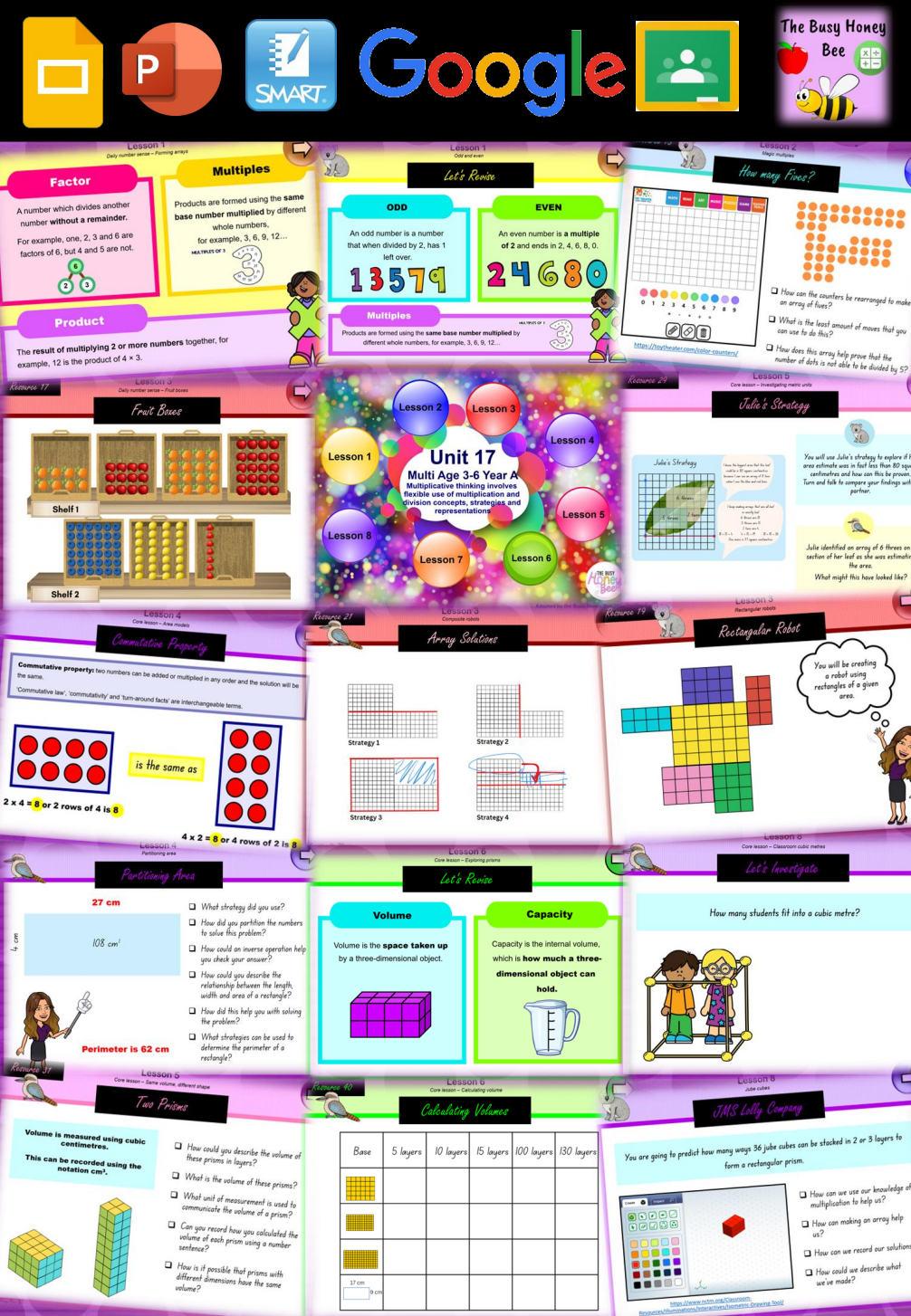 Multi Age 3-6 Year A Unit 17 Maths Teaching Slides