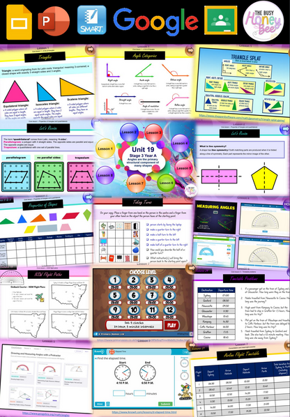 Stage 3 Year A Unit 19 Maths Teaching Slides