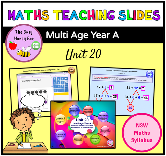 Multi Age Year A Unit 20 Maths Teaching Slides