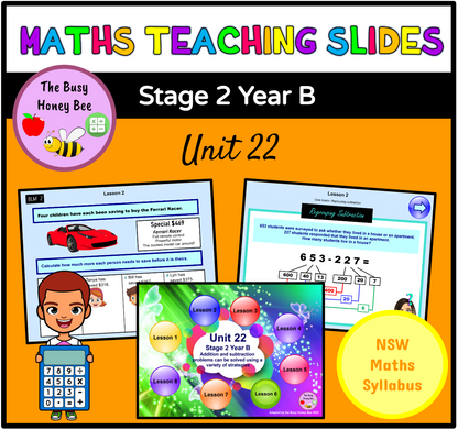 Stage 2 Year B Term 1 Maths Mega Bundle