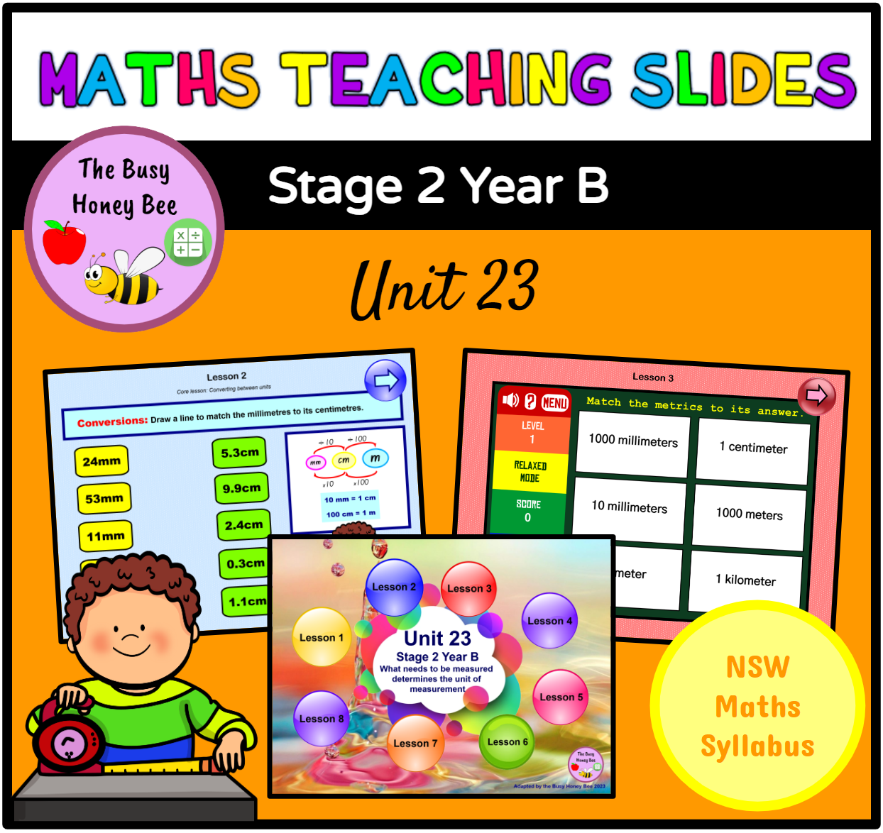 Stage 2 Year B Term 1 Maths Mega Bundle – The Busy Honey Bee