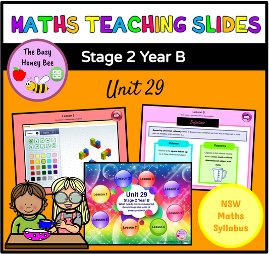 Stage 2 Year B Unit 29 Maths Teaching Slides