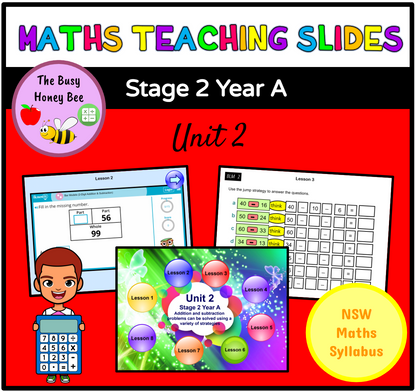 Stage 2 Year A Term 1 Maths Mega Bundle