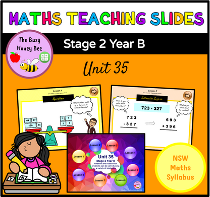 Stage 2 Year B Unit 35 Maths Teaching Slides