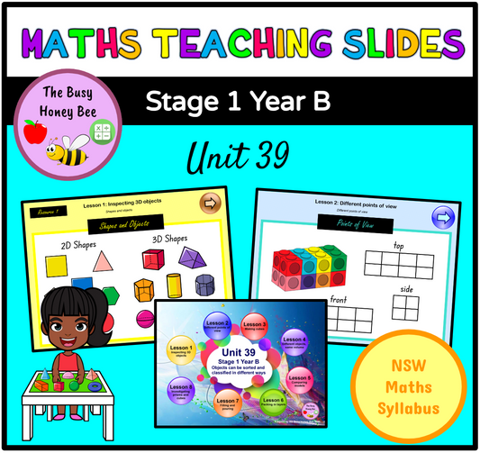 Stage 1 Year B Unit 39 Maths Teaching Slides