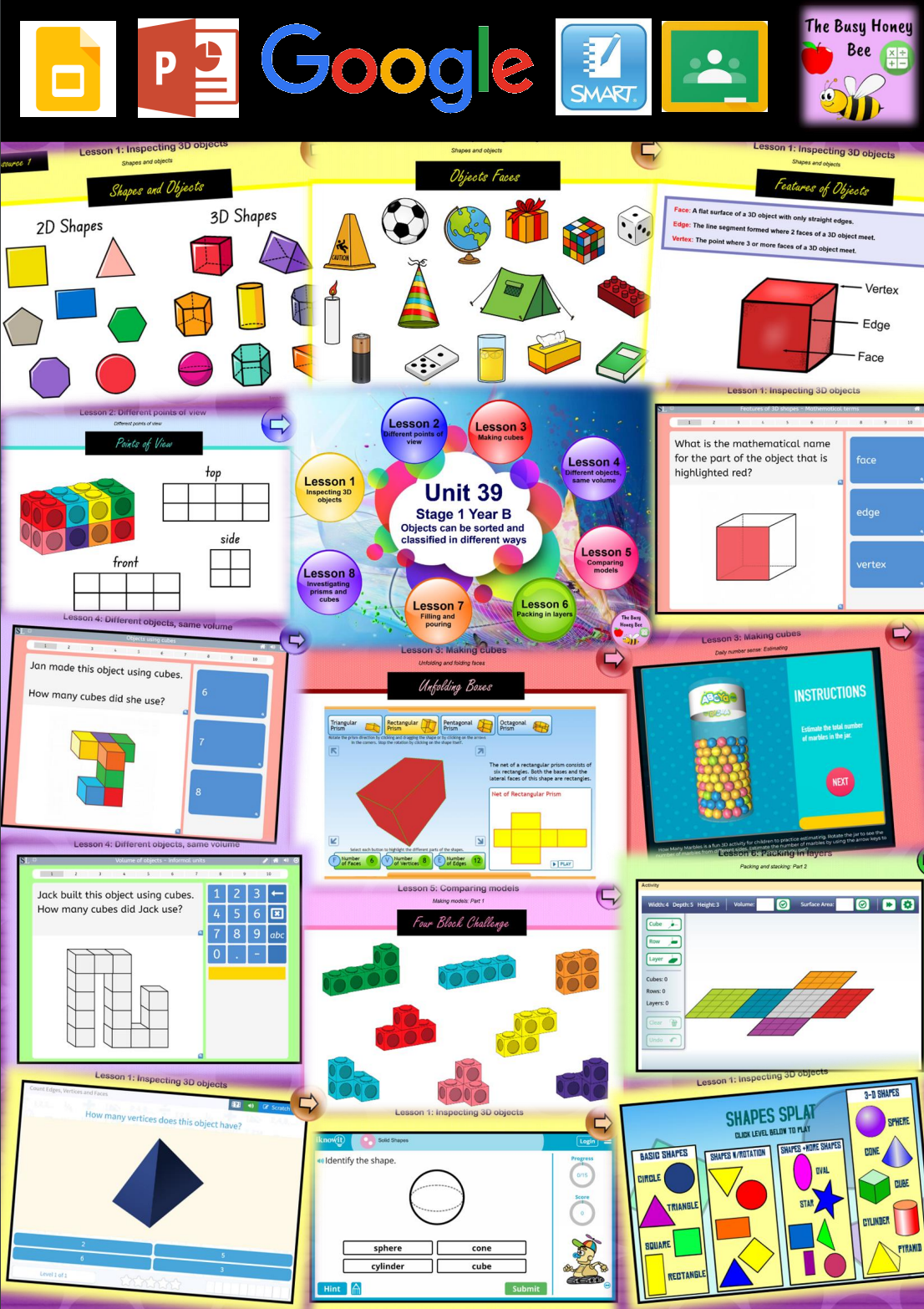 Stage 1 Year B Unit 39 Maths Teaching Slides