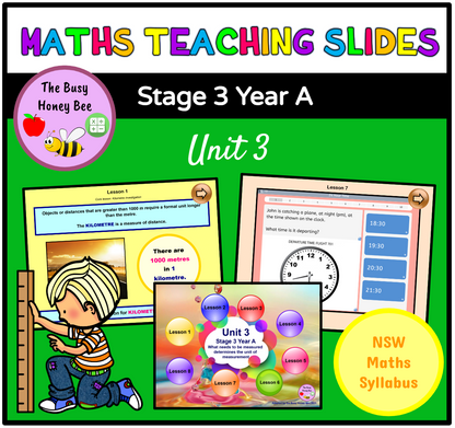 Stage 3 Year A Term 1 Maths Mega Bundle