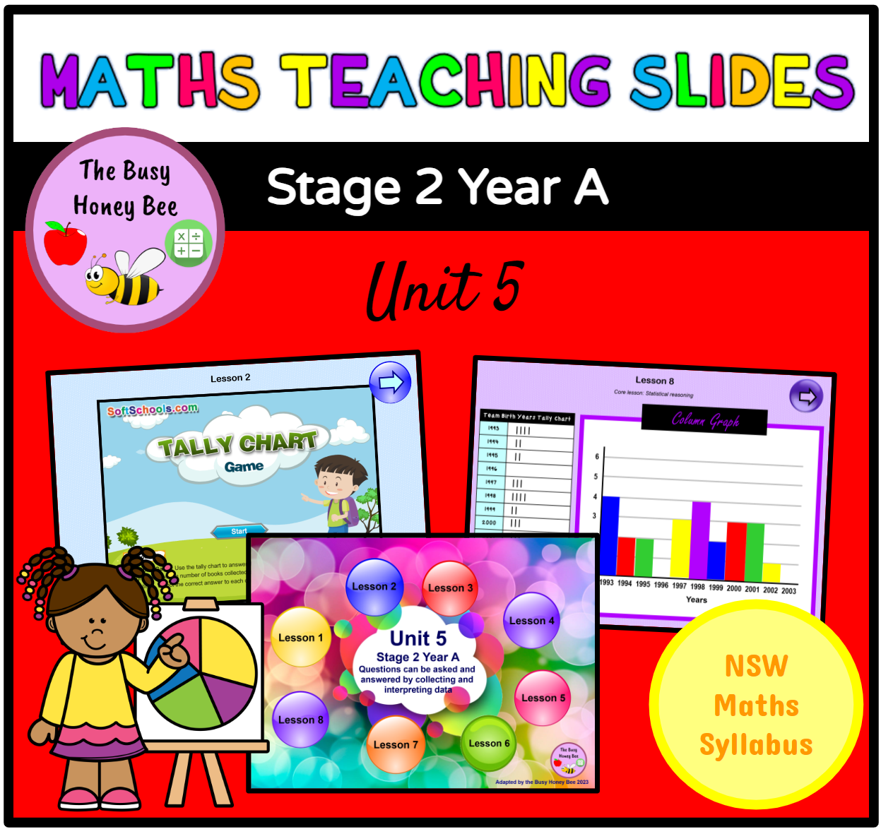 Stage 2 Year A Term 1 Maths Mega Bundle