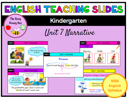 Early Stage 1 Unit 7 Narrative English Teaching Slides